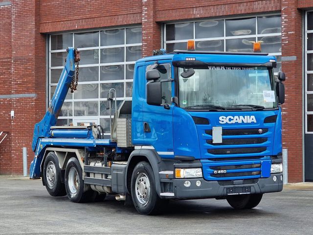 Scania G450 LB6x2*4HNA E6 MEILLER AK 16 T Absetzkipper