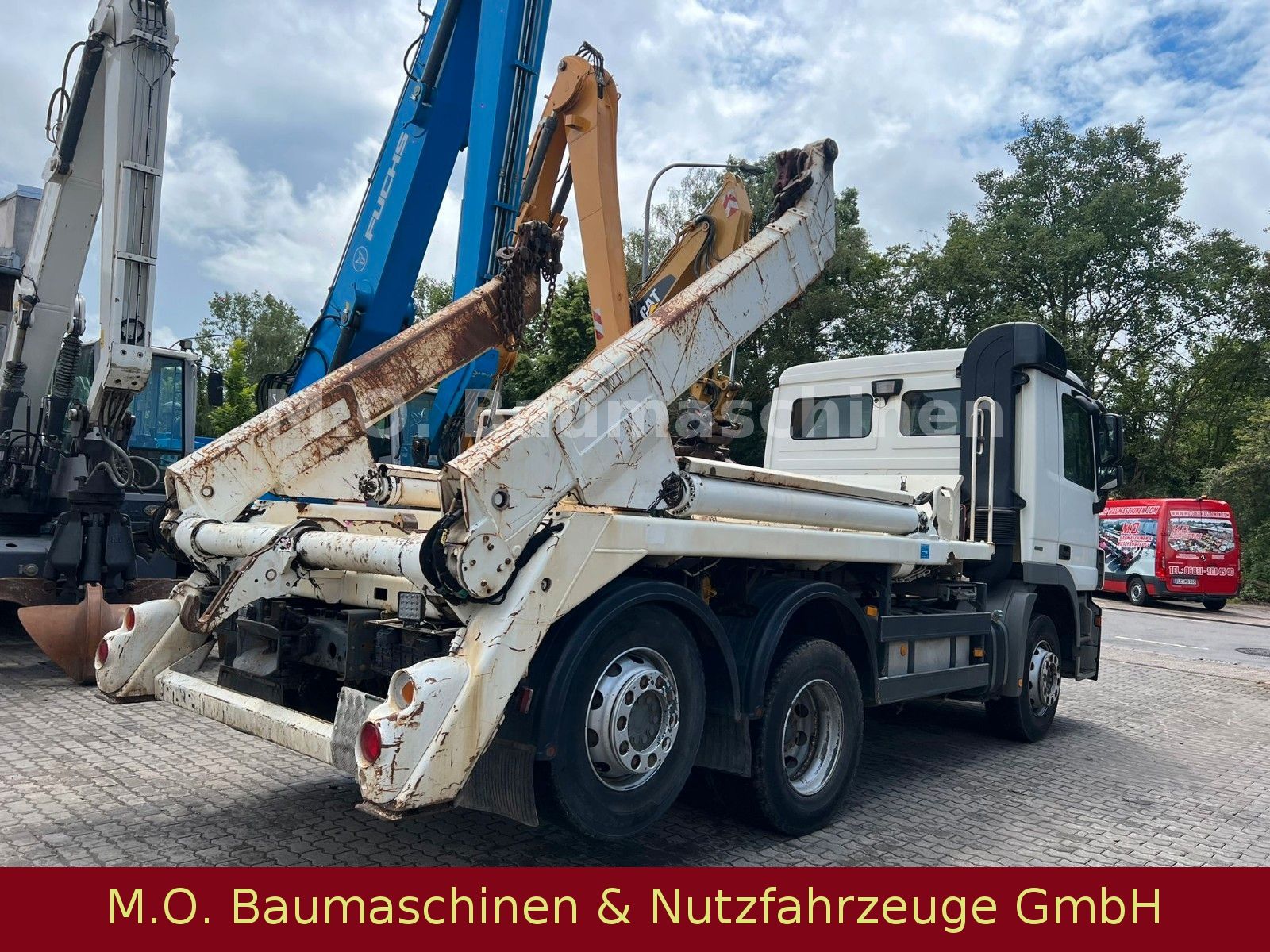 Fahrzeugabbildung Mercedes-Benz Actros 2541/ AC / Euro 5/L+L Achse/Meiller AK 16