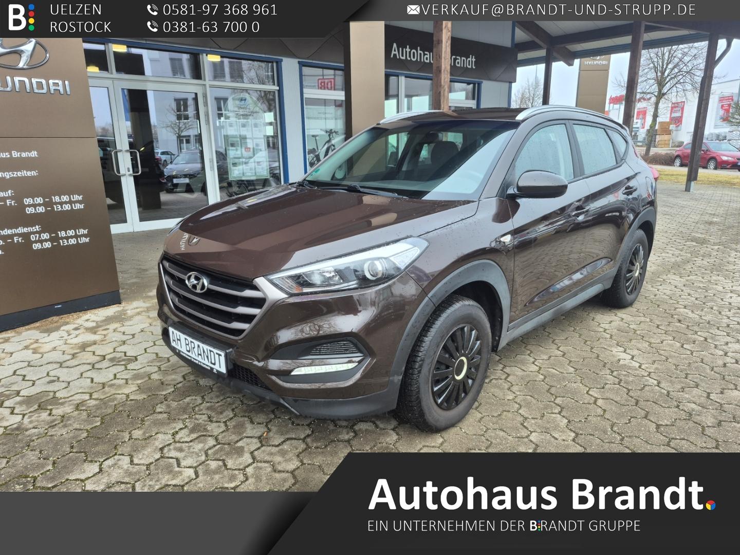 Hyundai Tucson blue Classic 2WD Standheizung Navi Alarm 