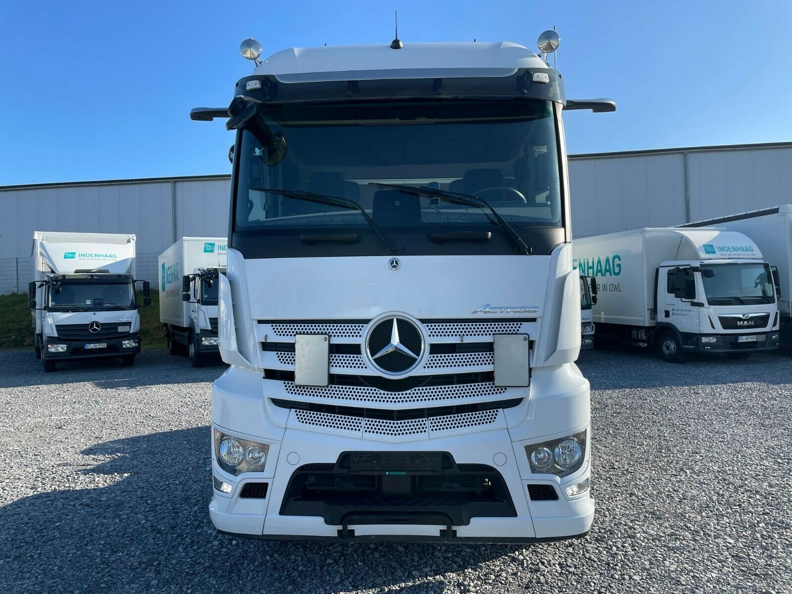 Fahrzeugabbildung Mercedes-Benz Actros 1846 LS Stream Space  Kipphydraulik
