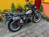 Yamaha XT 500, schwarz/silber, in gepflegtem Orig.Zustd - YAMAHA ENDURO 500