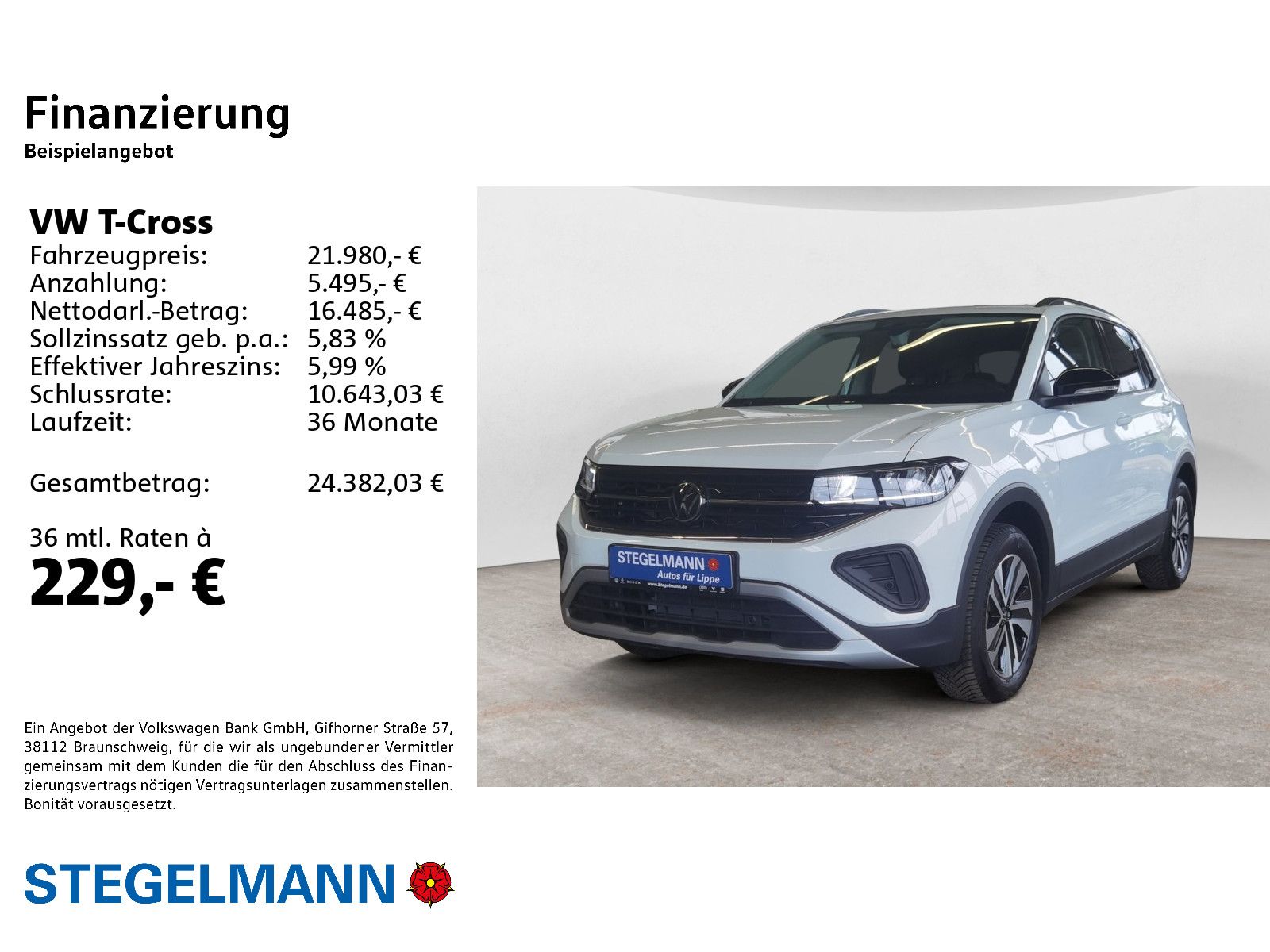 Volkswagen T-Cross Energy 1.0 l TSI 5-Gang GJR foto 2