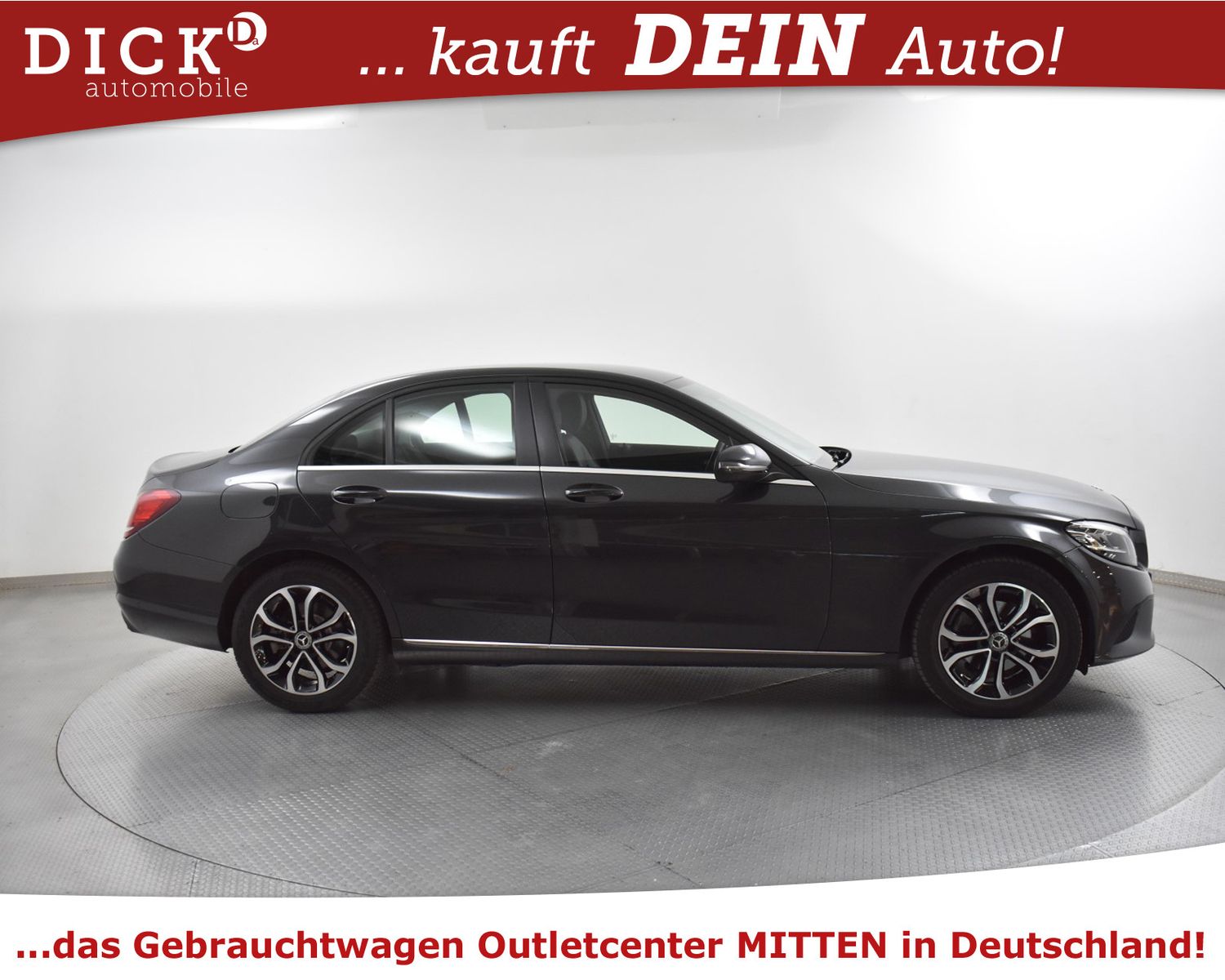 MERCEDES-BENZ C200d 9G Avantg 17"+LEDER+NAVI+SHZ+KAMER+LED+TEM - Image 4