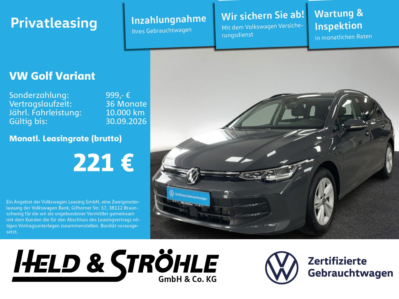 Volkswagen Golf Variant Life 1.5 TSI STHZ LED 4xSHZ foto 1