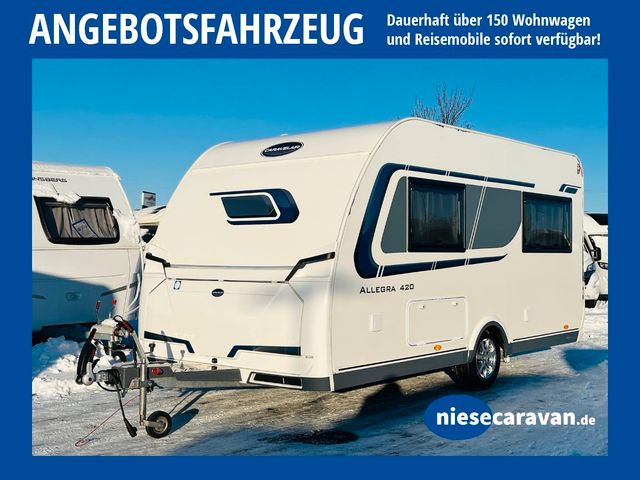 Caravelair ALLEGRA 420 FRANZ.BETT DUSCHE MOVER 1.HAND