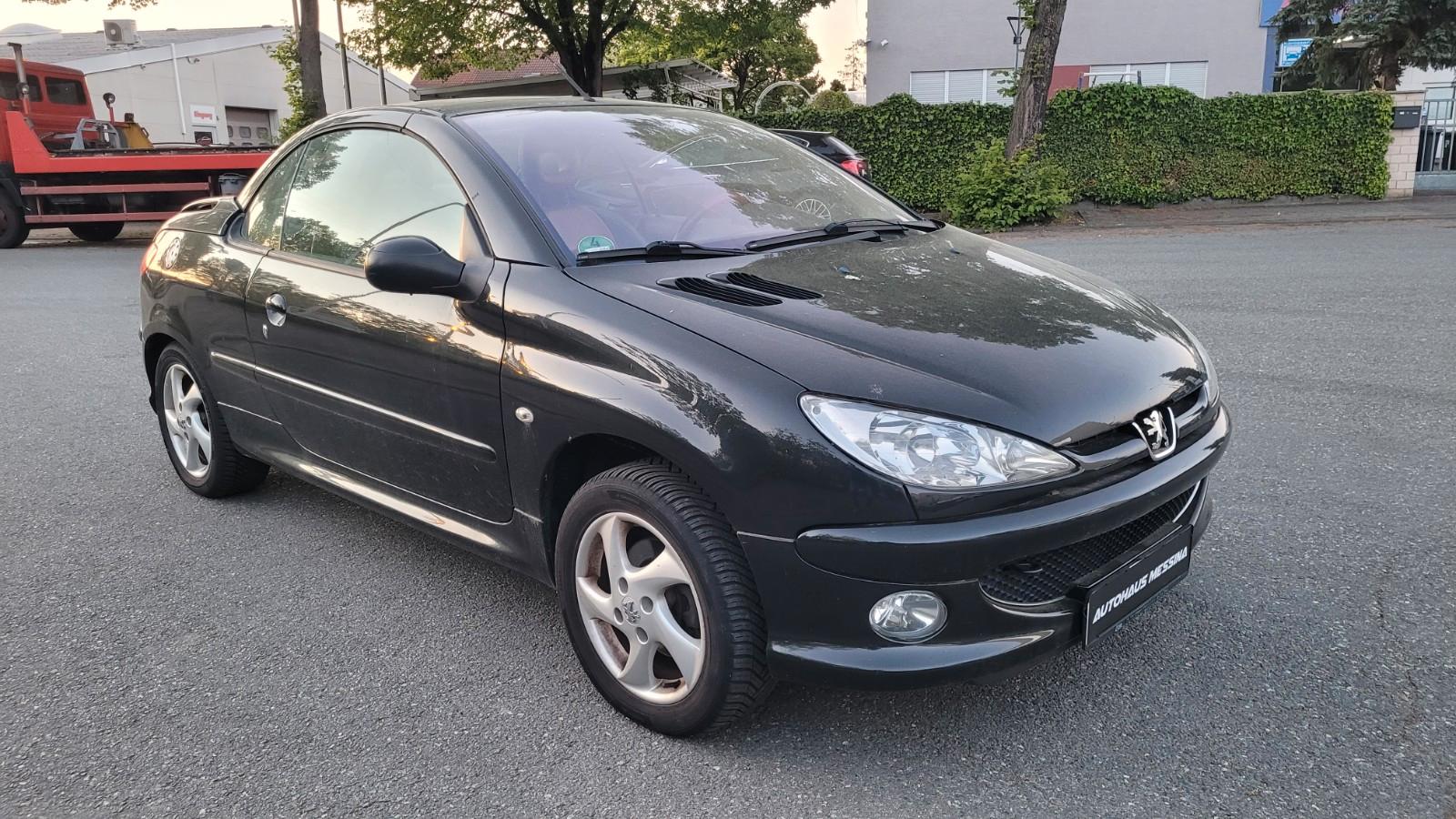 Peugeot 206 CC Sport 110 Nacht Schwarz