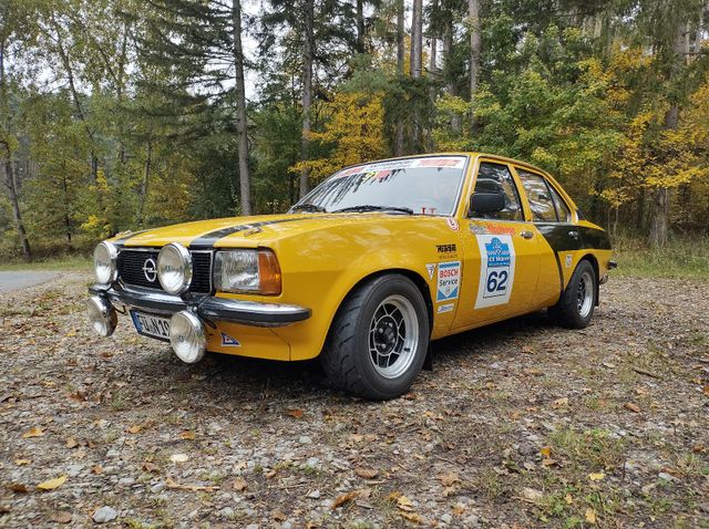 Opel Ascona B Rallyefahrzeug mit Straßenzulassung 