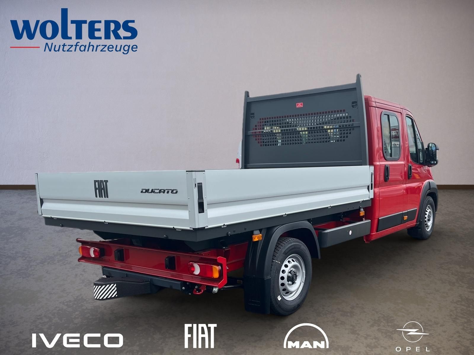 Fahrzeugabbildung Fiat Ducato Maxi L3 Doka Pritschenwagen 140 MT6