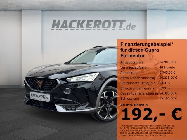 Cupra Formentor 2.0 TDI (150 PS) LED Navi AHK Rückfahr