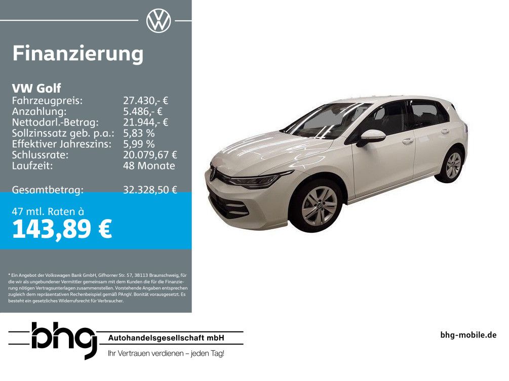 Golf 1.5 eTSI OPF DSG Life