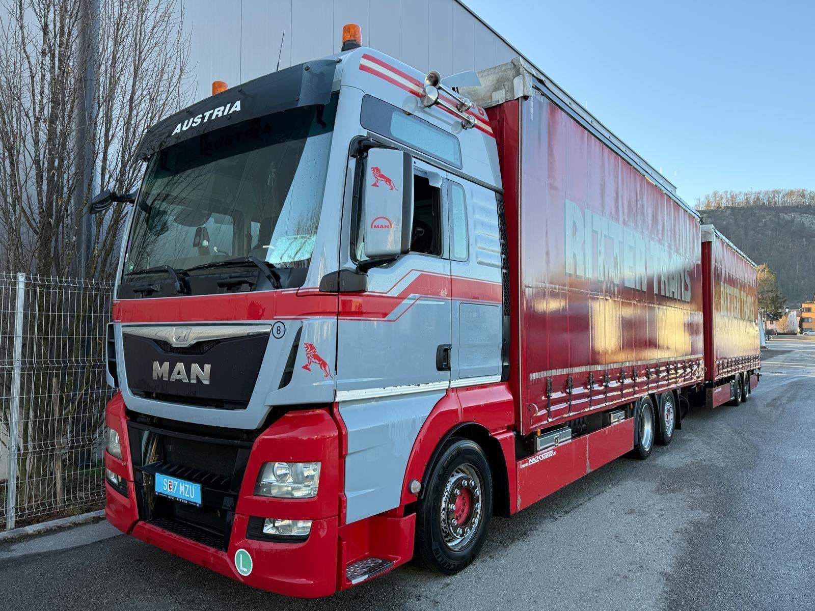 MAN TGX 26.440 JUMBO HÄNGERZUG*2016*1HAND*EURO6*
