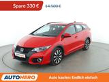 Honda Civic 1.6 DTEC Elegance*NAVI*TEMPO*CAM*SHZ*AHK* - Honda Civic mit Diesel-Antrieb: 1.6