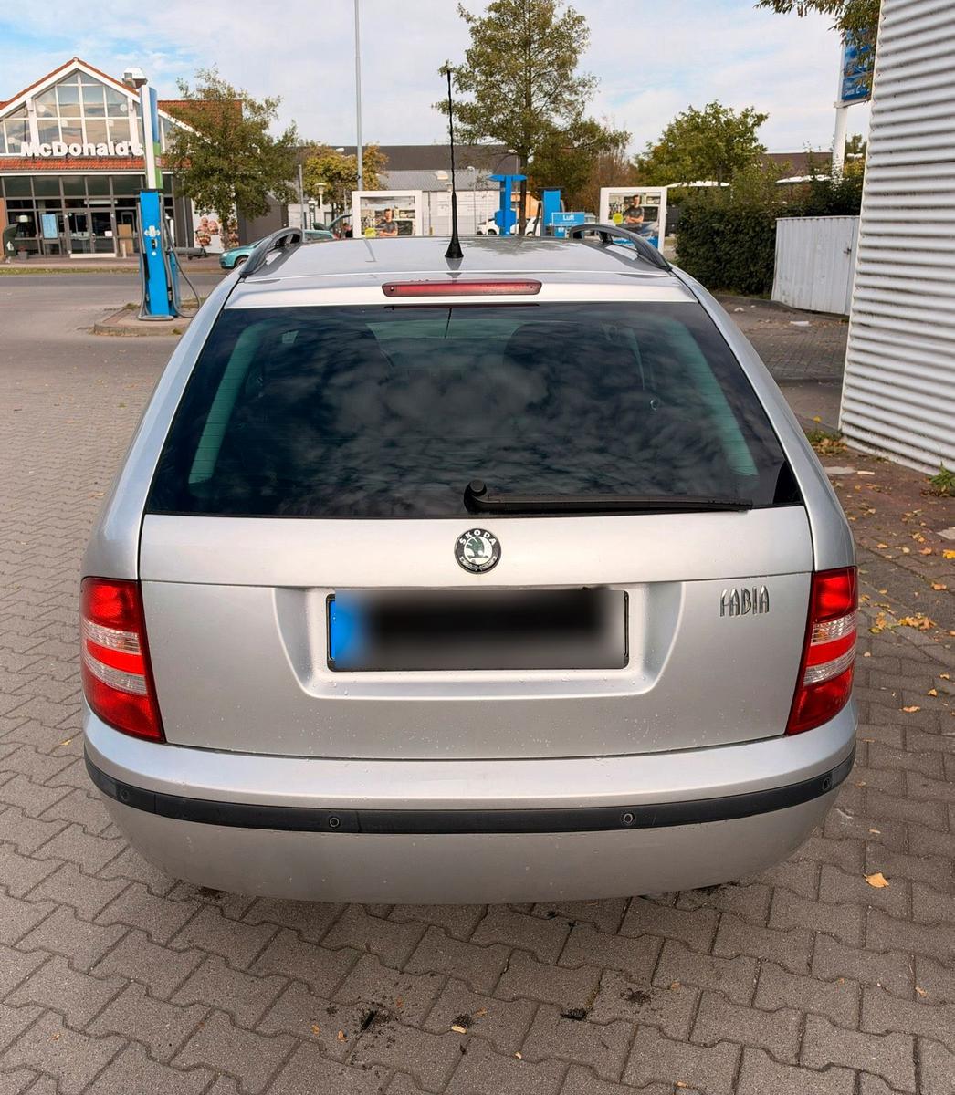 Skoda Fabia 2006 — rear view