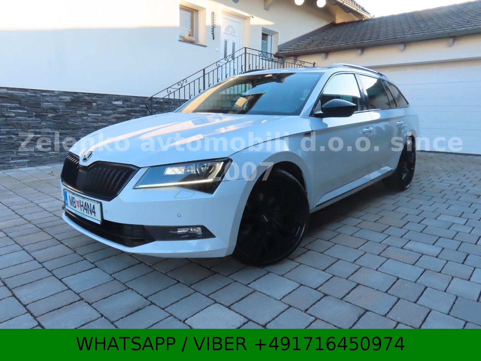 Skoda Superb Combi Sportline 4x4 20-Zoll ACC Pano Web.