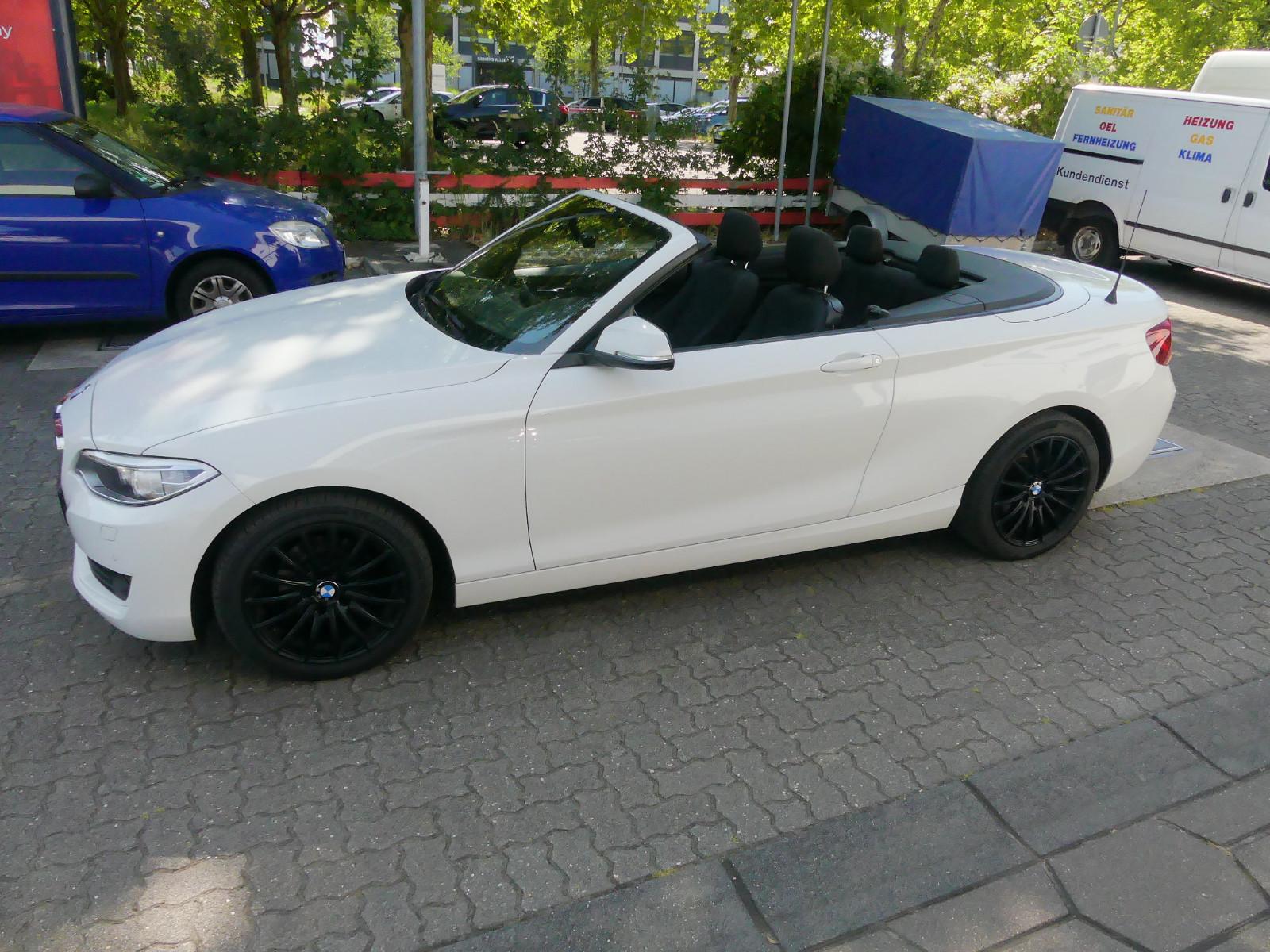 BMW Cabrio 218 d Advantage Automatik Sport/Leder M-T