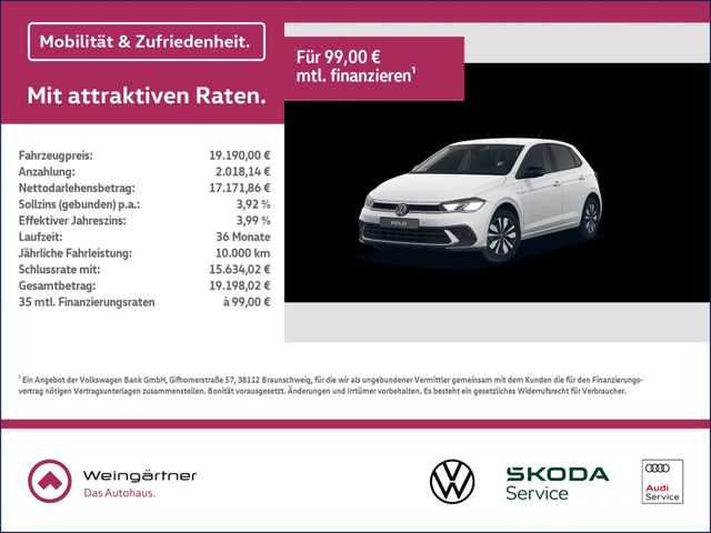 Polo 1.0 TSI GOAL, Navi, ACC, Sitzhzg, PDC