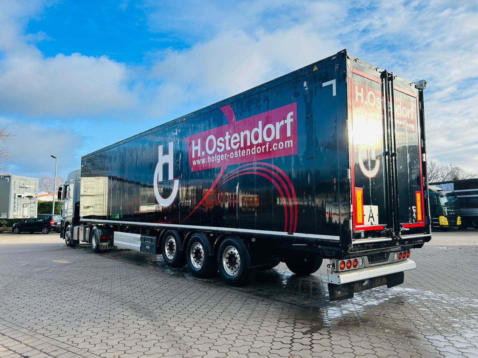 Fahrzeugabbildung Knapen K100 Schubboden 92m³ Alu Felgen TÜV Plane Neu