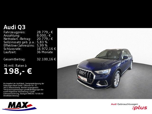 Q3 40 TFSI QUATT S LINE LED+KAMERA+VCP+ALU