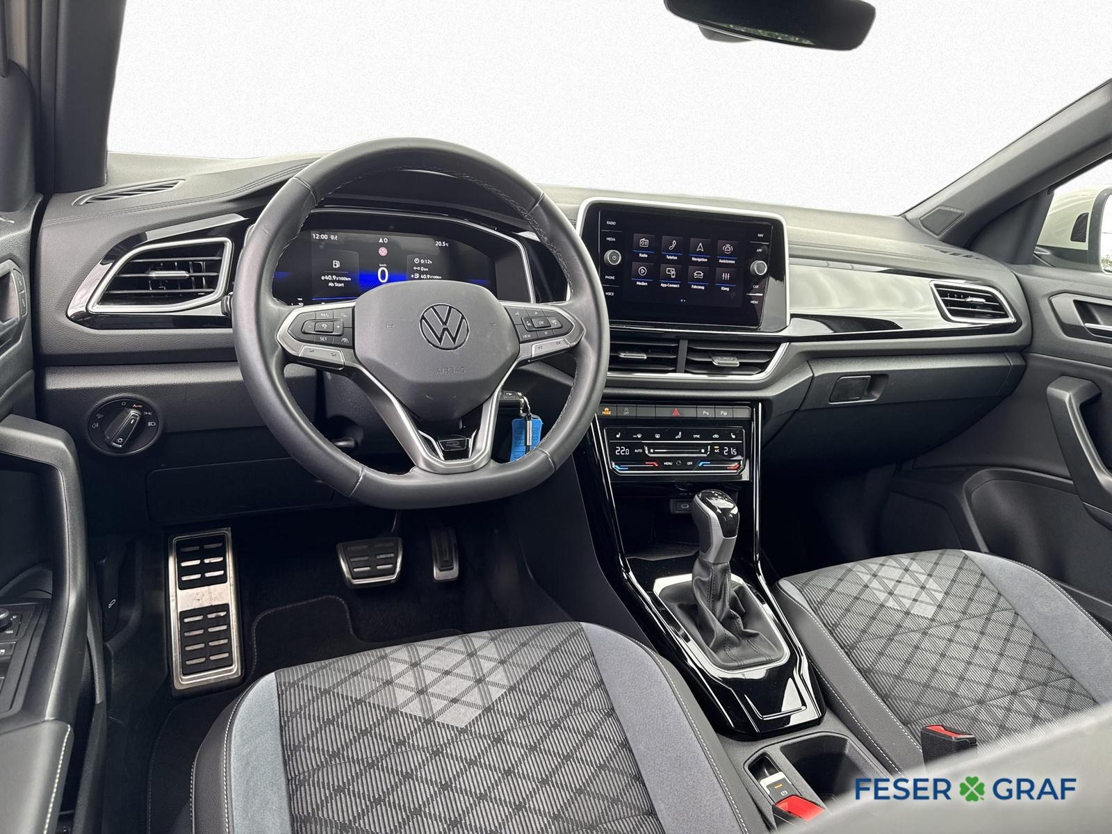 Volkswagen T-Roc 1.5 eTSI R-LINE AHK KAM NAVI ACC LED, миниатюра 9