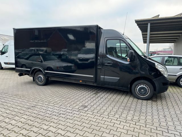 Renault Master III Tiefrahmenkoffer + Rampe