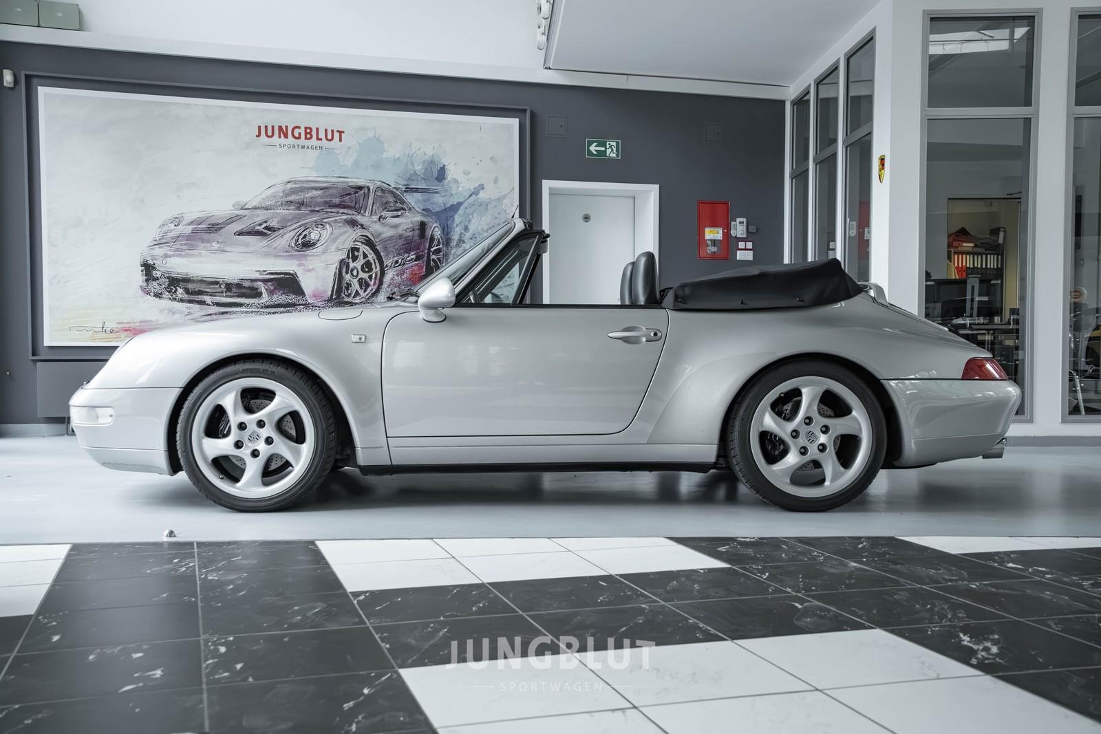 Porsche 993 Carrera Cabriolet, Tiptr. Deut. Auslieferung