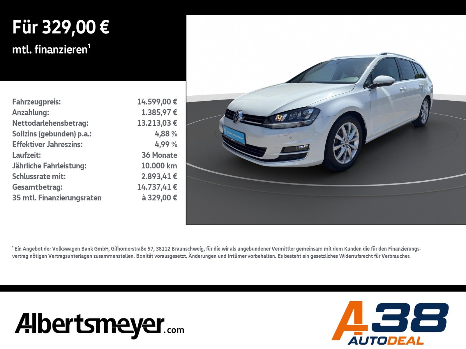 Volkswagen Golf VII Variant 1.4 TSI Highline +XENON+R-LINE
