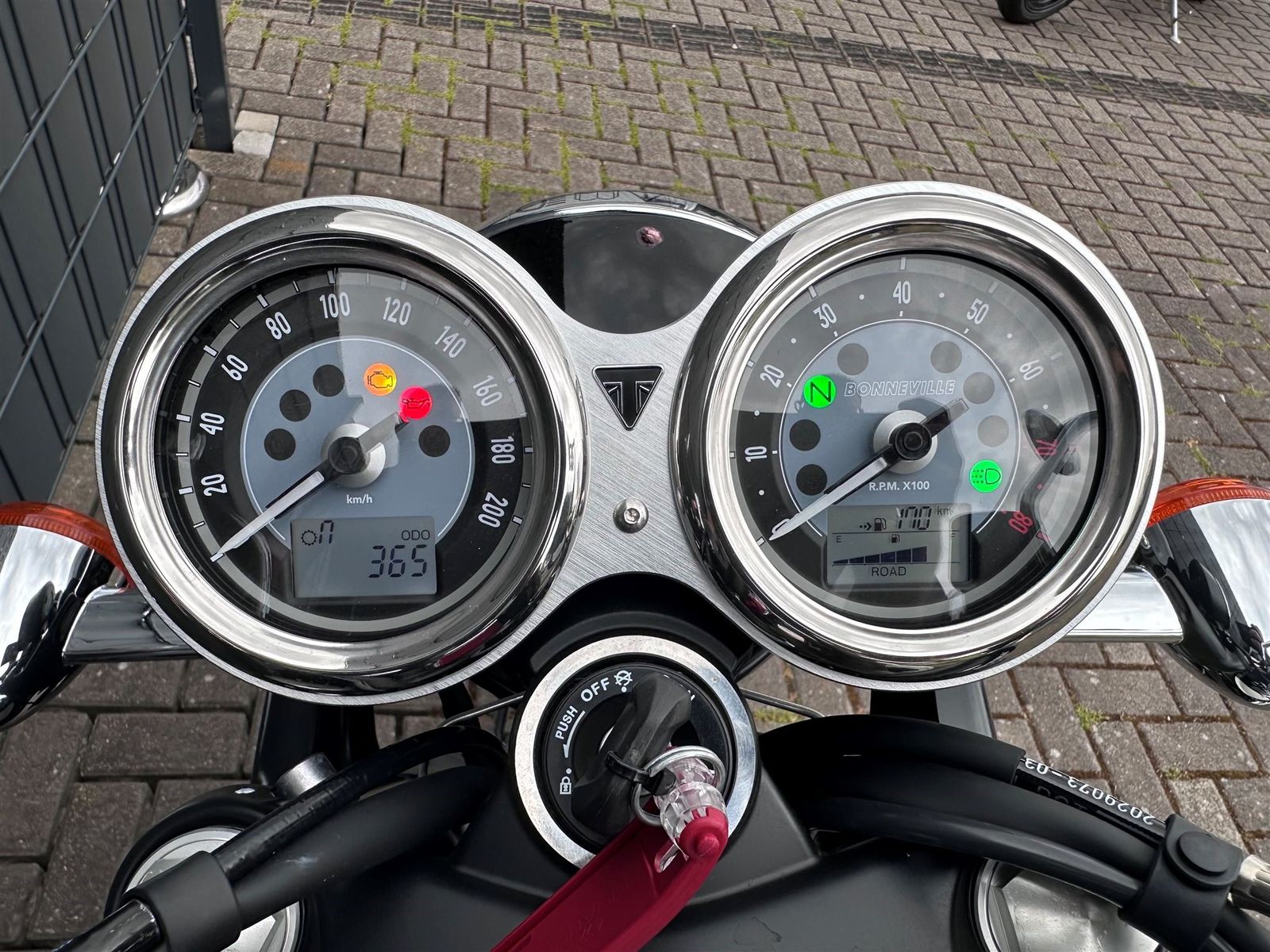 Fahrzeugabbildung Triumph Bonneville T120