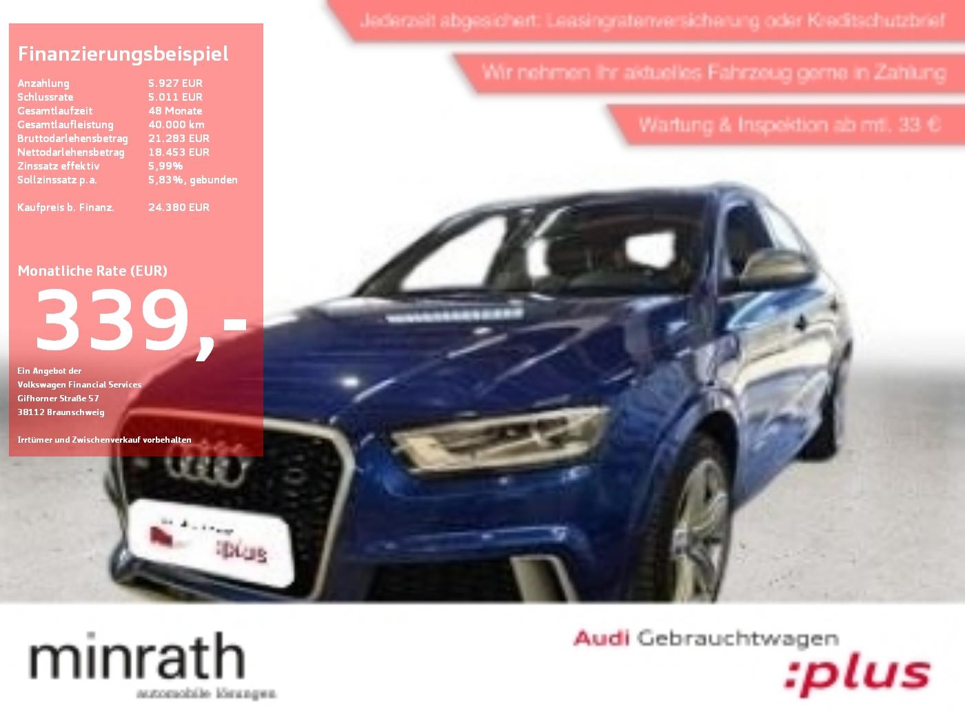 Audi RS Q3 2.5 TFSI quattro APP+PANO+ALCAN+NAVI+PDC