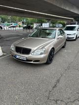 Mercedes-Benz W220 S350 Benziner TÜV 05/28 - Mercedes-Benz S 350 aus 2004 mit Benzin-Antrieb: Limousine