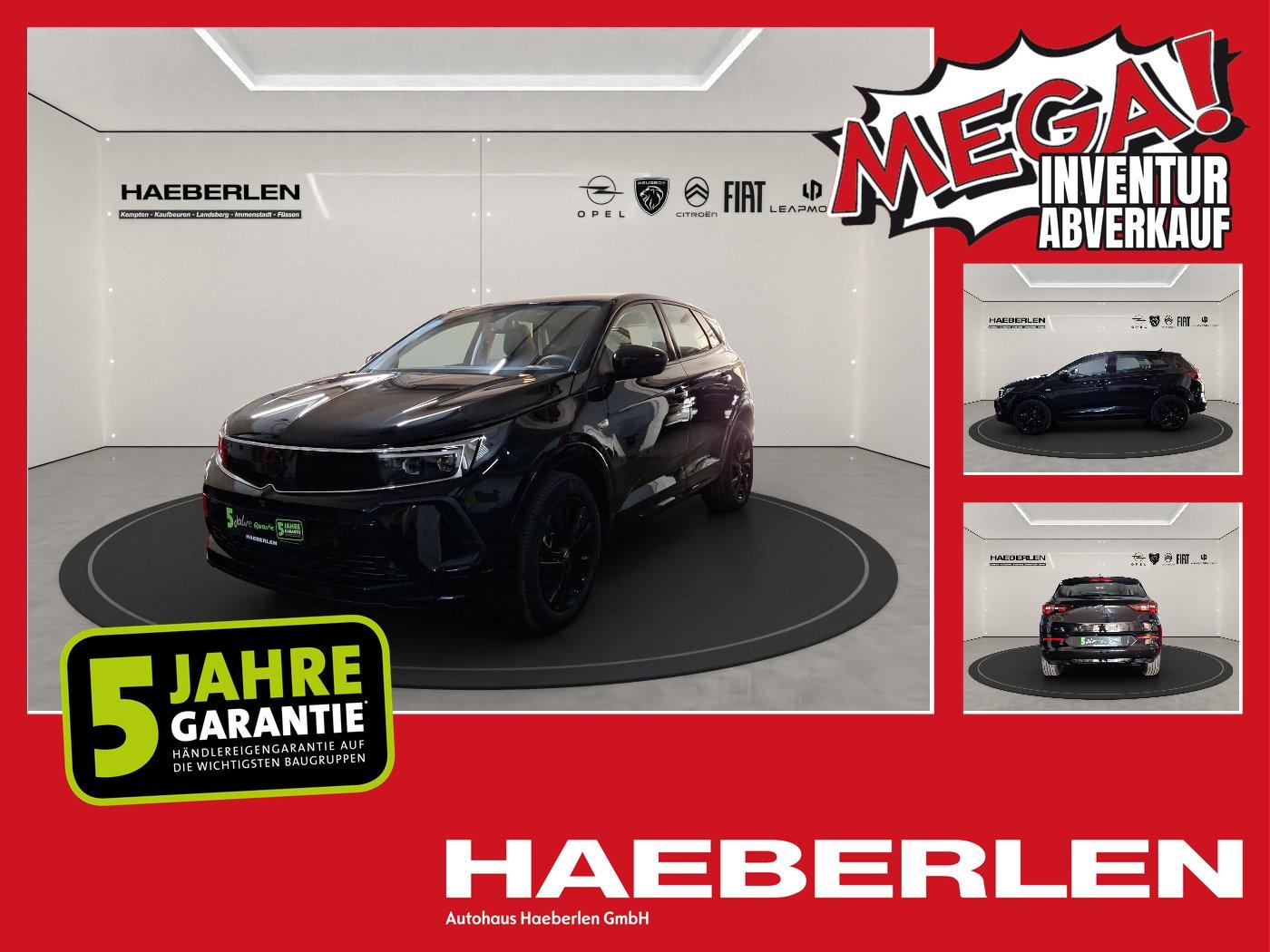 Opel Grandland 1.2 GS Line Alcantara+LED+Navi+SHZ+360