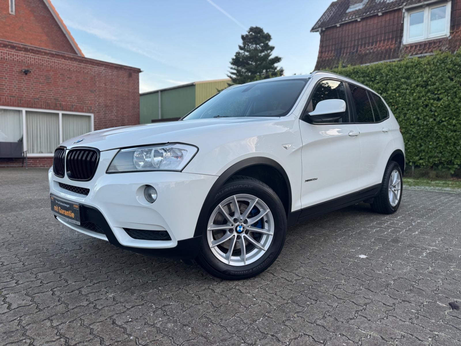 BMW X3 xDrive20d Leder Navi AHK Scheckheft 2.Hand