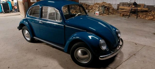 Volkswagen VW Käfer in seltener Farbe Ozeanblau 1965 ...