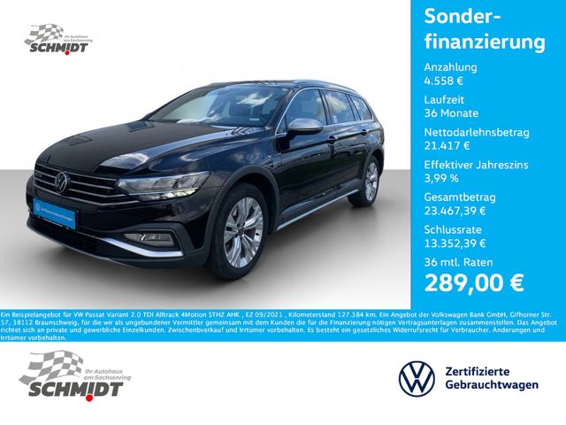 Volkswagen Passat Variant 2.0 TDI Alltrack 4Motion STHZ AHK