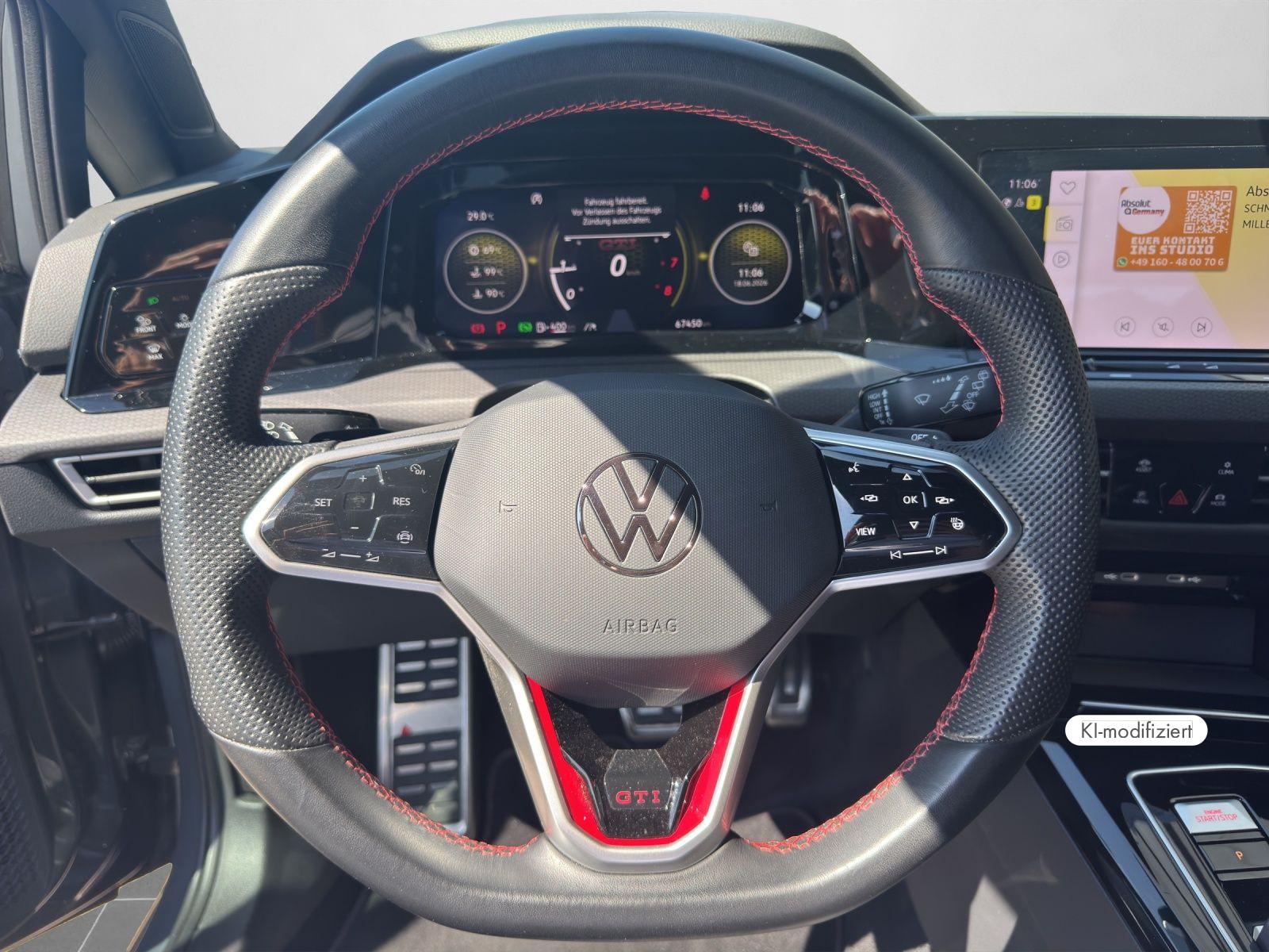Volkswagen Golf VIII GTI 2.0 TSI DSG BLACK STYLE LED PLUS 1, миниатюра 9