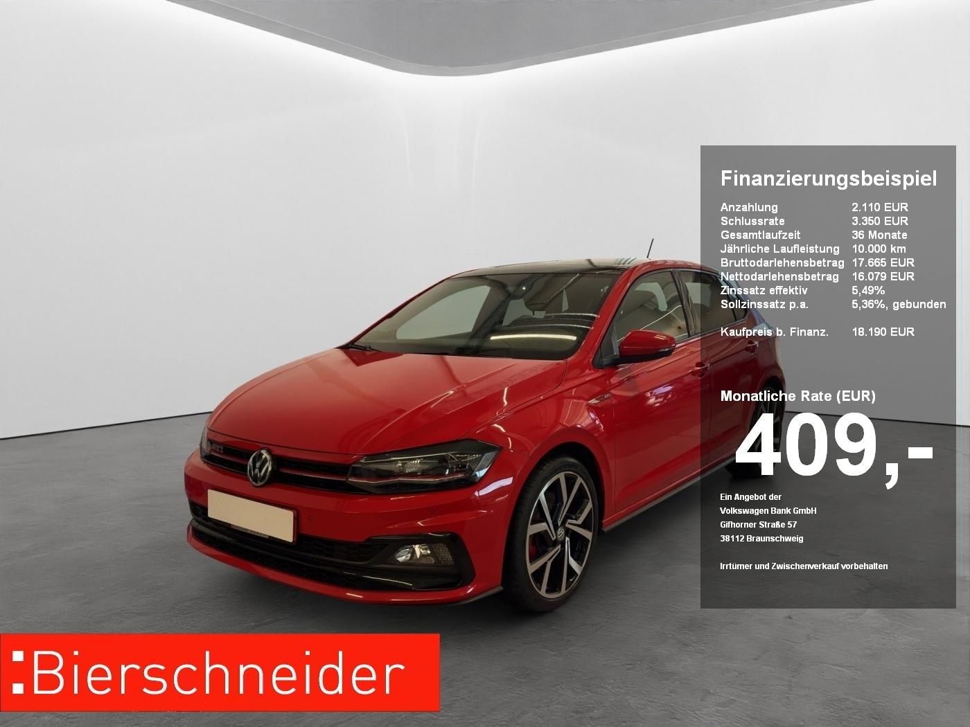 Volkswagen Polo 2.0 TSI DSG GTI LED NAVI PANO 18 BEATS KAME