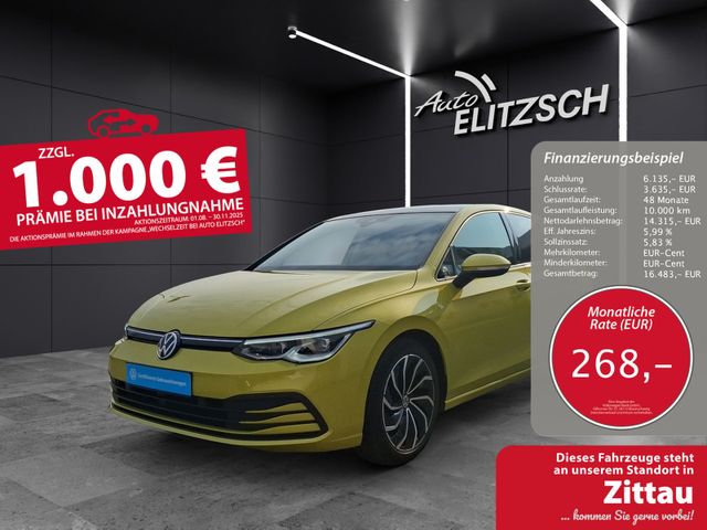 Volkswagen Golf VIII TSI Life Matrix Navi Pano AID ACC PDC