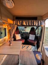 Peugeot Wohnmobil *TÜV und top Ausstattung* - blaue Peugeot Boxer