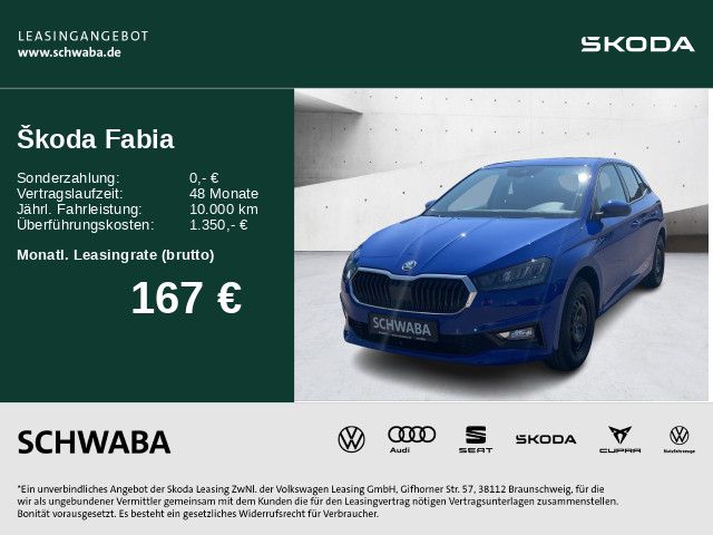 Skoda Fabia Selection 1,0 TSI *LED*PDC*WINTER*SHZ*