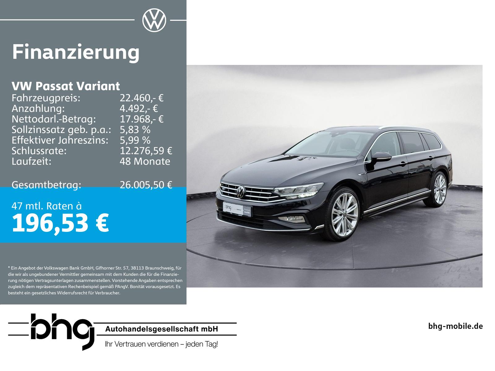 Volkswagen Passat Variant Passat Variant 2.0TDI R-Line Busi