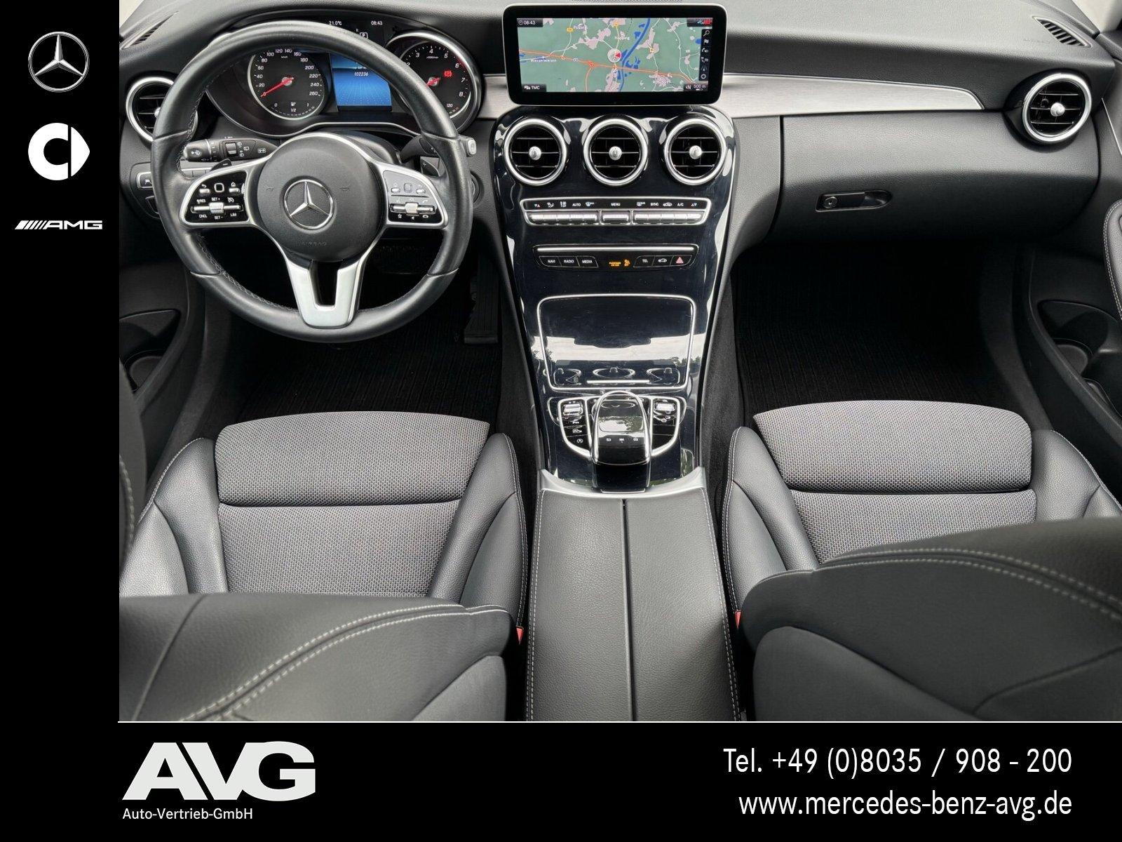 Mercedes-Benz C-Class T Avantgarde LED RFK SHZ AHK DAB 9G KEYGO, миниатюра 9