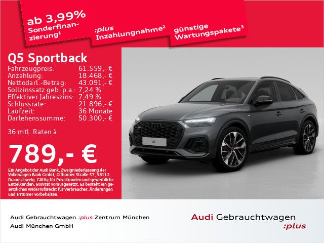 Audi Q5 Sportback 45 TFSI qu. S tronic S line Pano/AH