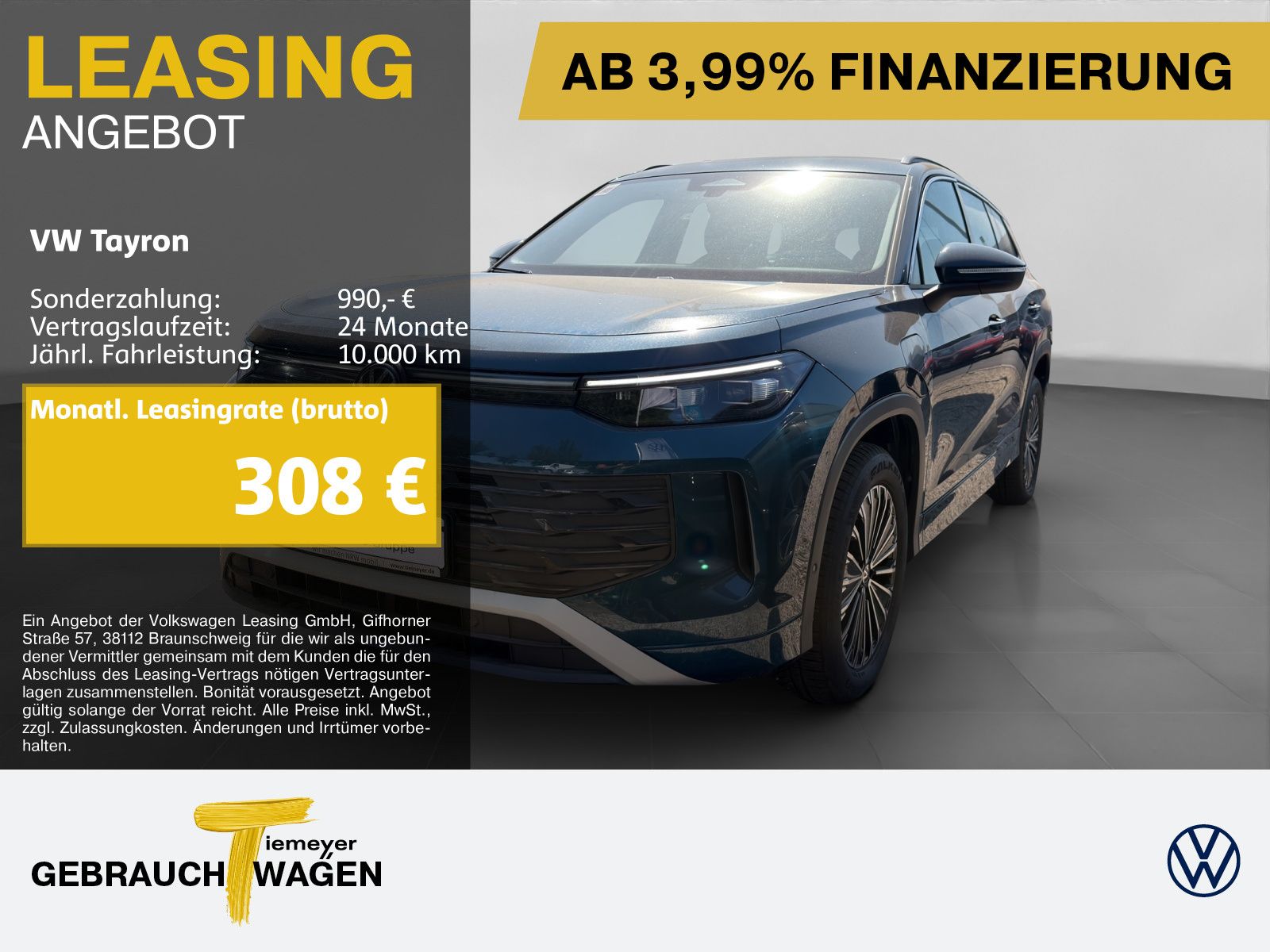 Volkswagen Tayron 1.5 TSI eHYBRID LIFE LM18 AHK KAMERA SITZ
