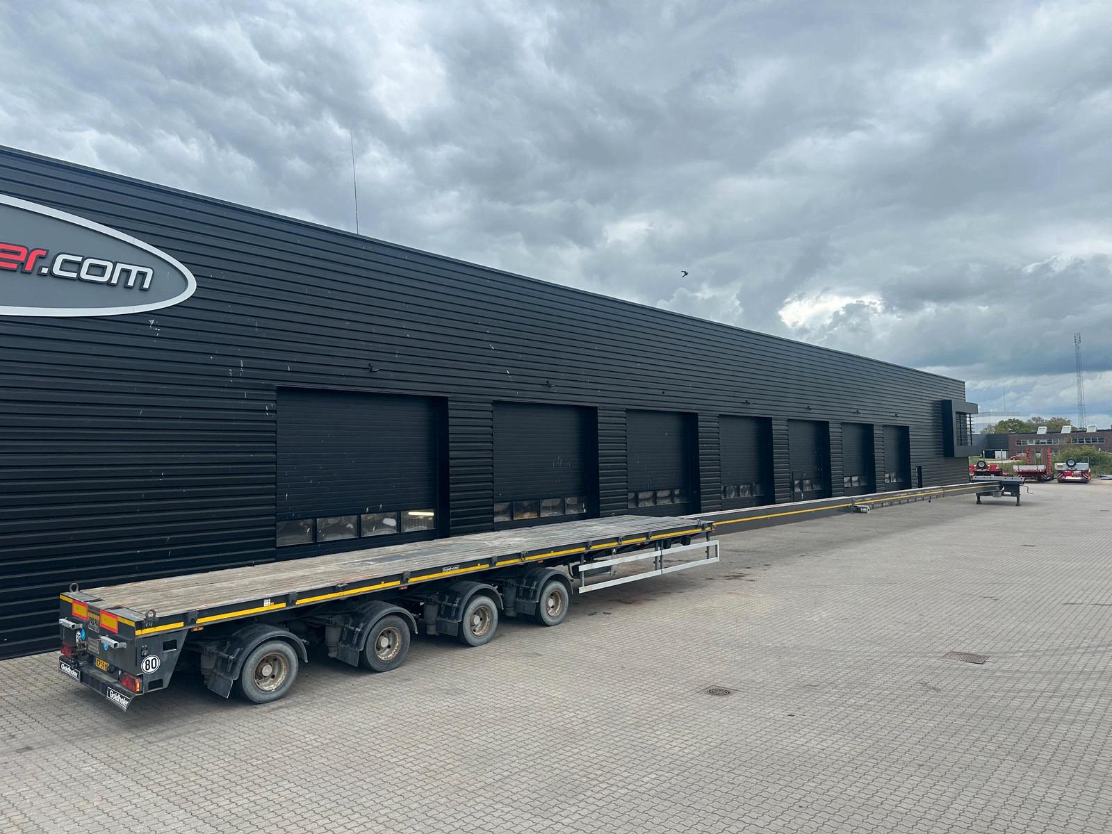 Goldhofer 4 achs tele / Windflügel transporter /