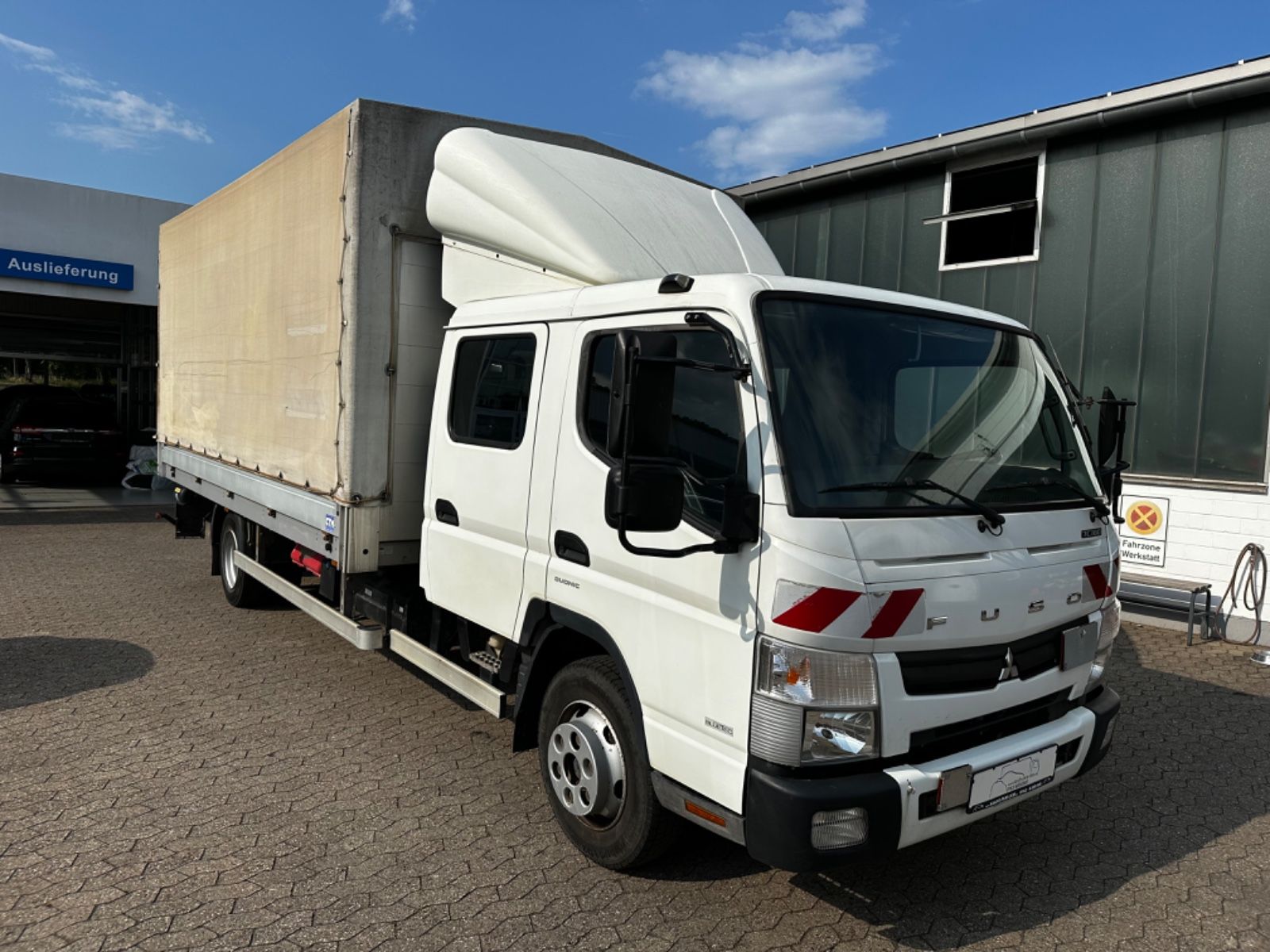 Fahrzeugabbildung Mitsubishi Fuso Canter DoKa*Werkstattwagen* KLIMA 100tkm