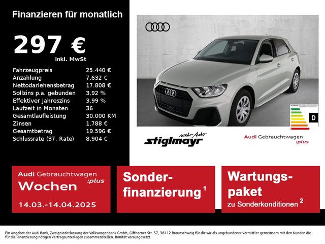 Audi A1 Sportback S line 25 TFSI S-tronic