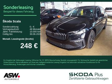 Skoda Leasingangebot: Skoda Scala Selection 1.5 TSI DSG LED NAVI AHK RFK ACC