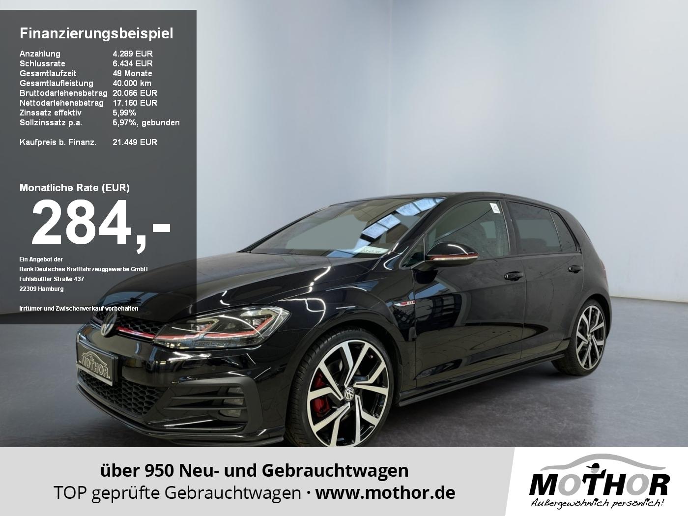 Volkswagen Golf VII GTI 2.0 TSI Panorama-Schiebedach