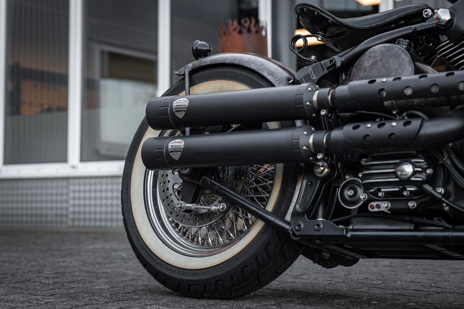 Fahrzeugabbildung Harley-Davidson Softail FAT BOY FLSTF - CUSTOM UMBAU - VERGASER