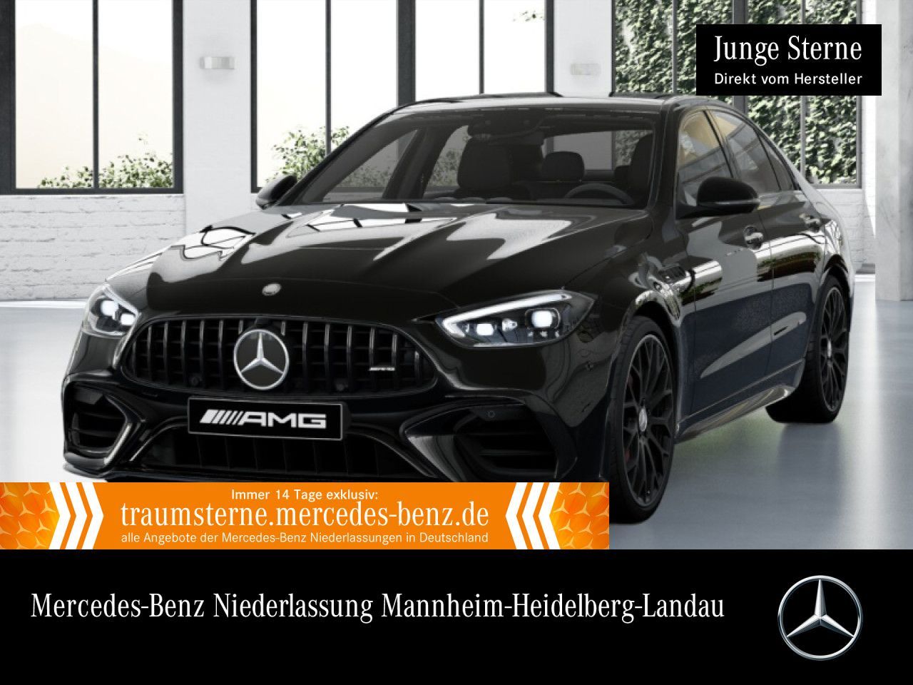 MERCEDES-BENZ C 63 S E Perf. Prem+/Fahrass+/Pano/AeroPak/DigiL
