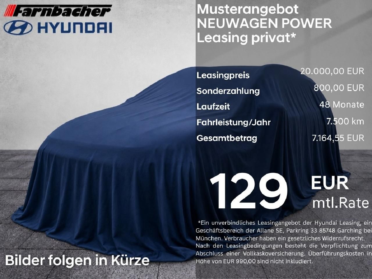 Fahrzeugabbildung Hyundai i20 Trend bis 30.07.26 FAST START*